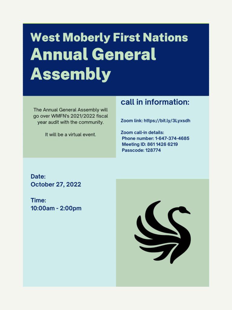 2022 Annual General Assembly West Moberly First Nations