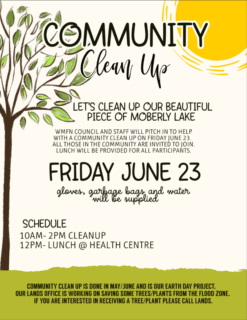 Community Clean Up - West Moberly First Nations