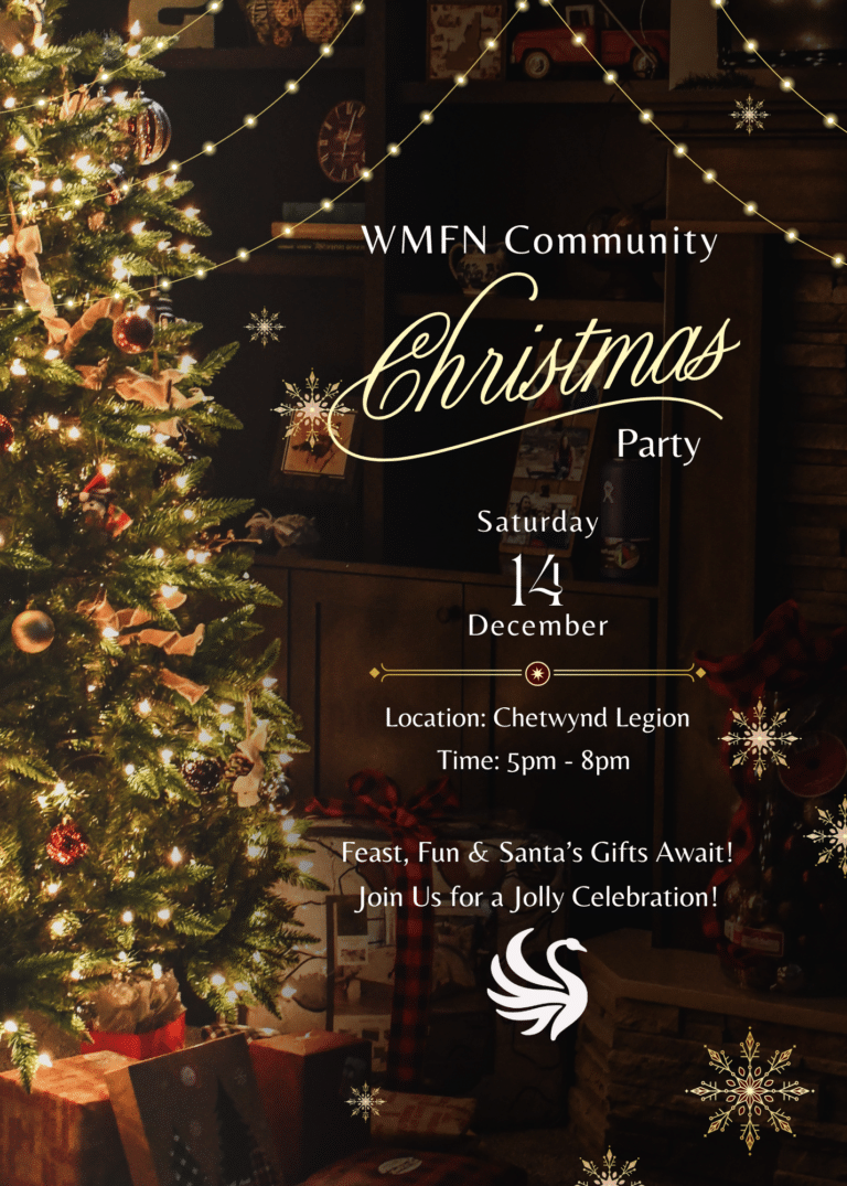 Community Christmas Party 2024 West Moberly First Nations