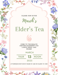 Elders Tea-March