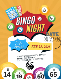 Bingo Night-Date Change!