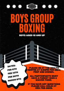 Boys Group-Boxing Dates