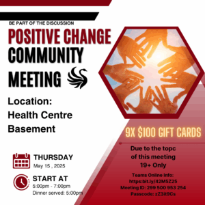 Positive Change Community Meeting