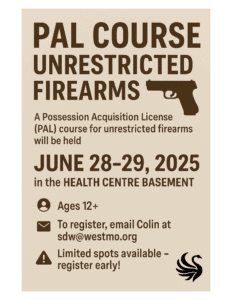 PAL Course for Unrestricted Firearms