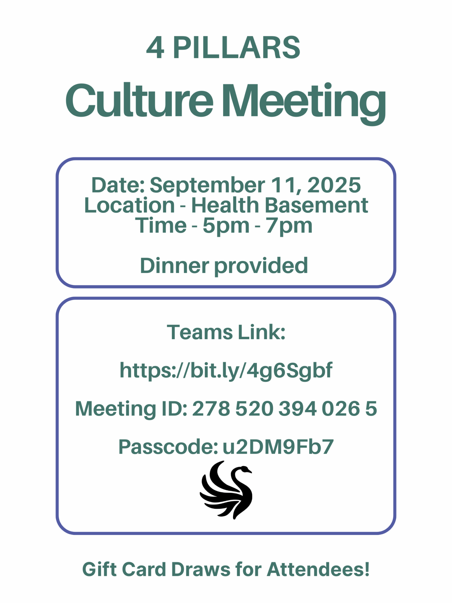 4 Pillars Culture Meeting - West Moberly First Nations