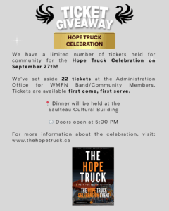 Ticket Giveaway-The Hope Truck