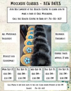 Health Centre-Upcoming Classes