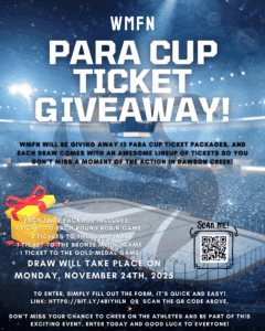 WMFN PARA CUP TICKET GIVEAWAY!