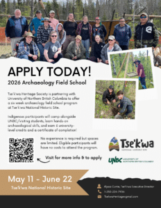 2026 UNBC Archaeology Field School
