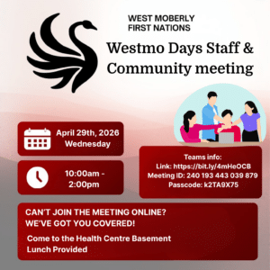 Westmo Days Staff and Community Meeting