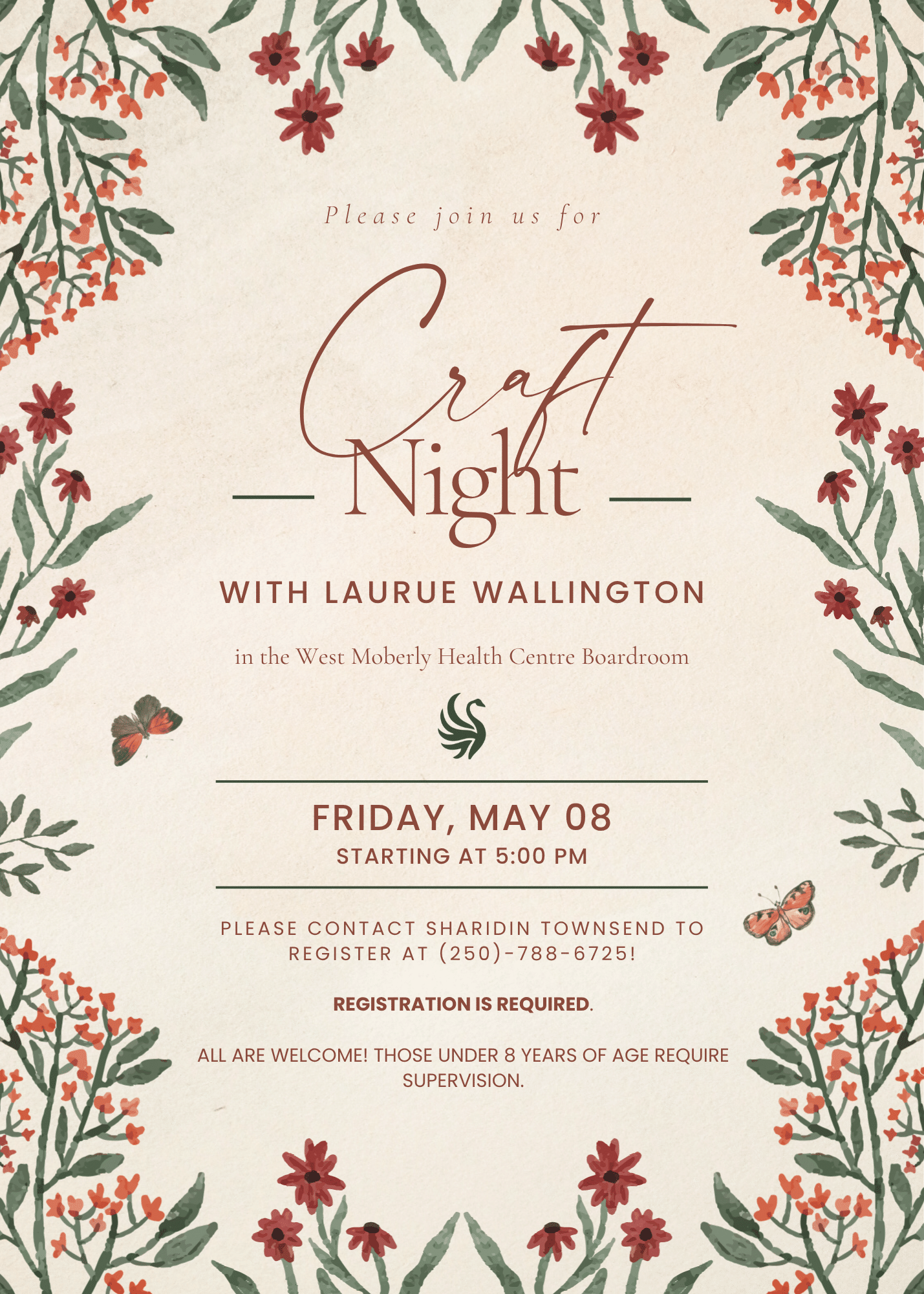 Craft Night - West Moberly First Nations