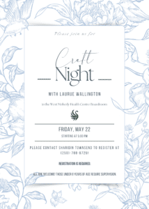 Craft Night with Laurie Wallington