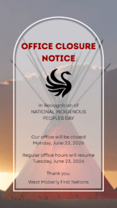 Office Closure-National Indigenous Peoples Day