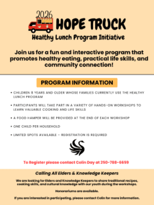 2026 Hope Truck-Healthy Lunch Program Initiative