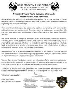 A Heartfelt Thank You to Everyone Who Made Westmo Days 2026 a Success