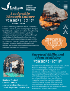 Sacred Community Pathways Youth Workshops